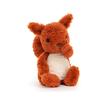 Jellycat Серия лесных животных Томбао Тафт Белка-спутник Оранжевая кукла Плюшевая кукла Высота 20 см