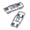 15Pcs Auto Car Lower Door Weatherstrip Plastic Seal Retainer Clip Front Rear Car Accessories For BMW X5 E53 Car Interior Parts