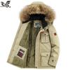 Plus Size 8xl Winter Jacket Men Warm Thick Fleece Parkas Windbreaker Military Hooded Fur Collar Overcoat Men Clothing