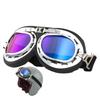 [Ruzimiv] ATV Goggles, Motorcycle Goggles for Men | Vintage Motorcycle Riding Glasses for Pilots,Outdoor