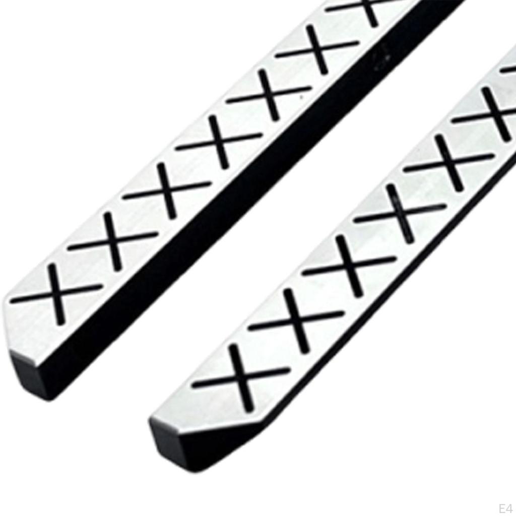 1/12 RC Car Left Right Foot Pedals Accessories Spare Parts Direct Replaces, Portable, Aluminum,