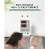 Din Rail Dual Display Adjustable Over Voltage Current And Under Voltage Protective Device Protector Relay 40A 63A 80A 220V 230V