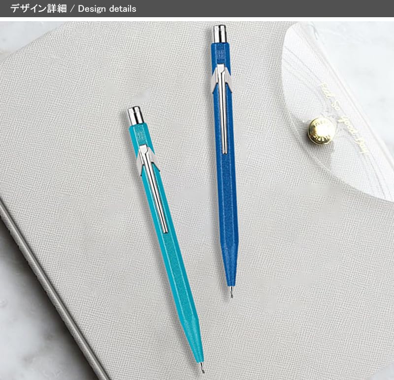 Caran d'Ache Механический карандаш, Цвет Матовый X, Синий, MF0844-635, 0,5 мм, Официально импортирован