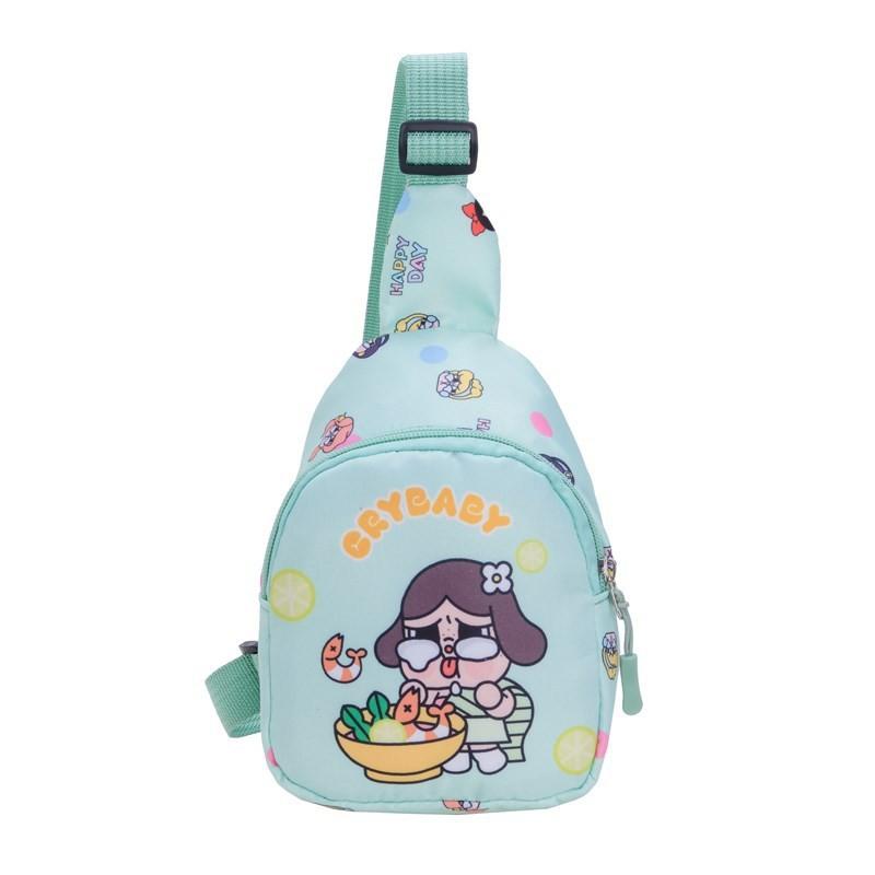 Сумка через плечо Crybaby с одним узором для детей, дышащая, легкая