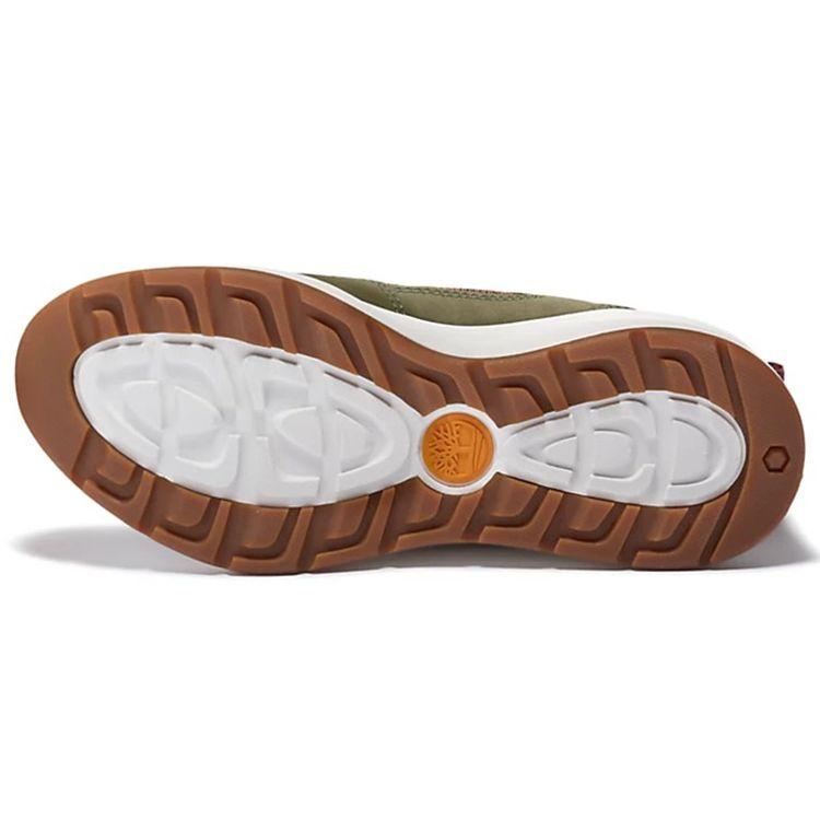 Timberland Boroughs Project Кожаная сетчатая удобная спортивная прочная обувь с низким верхом для повседневной носки Женские кроссовки армейско-зеленого цвета A2CMNA58