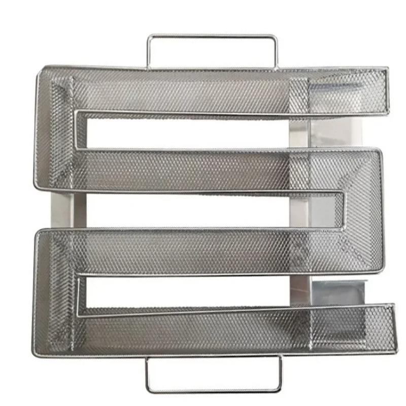 Коробка для копчения барбекю Генератор холодного дыма Сетка для гриля из нержавеющей стали Инструмент для копчения на открытом воздухе Аксессуары для барбекю