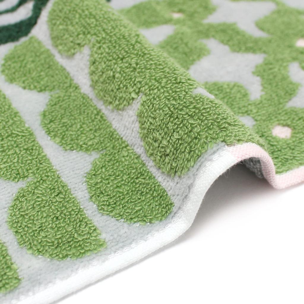 Iori Imabari Towel Face Towel Fluffy Soft "Shinrin" (Green)