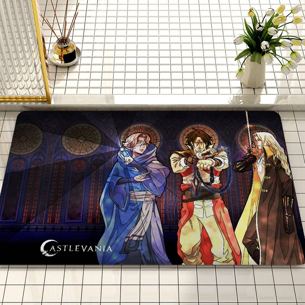 TV movie C-Castlevania Floor Carpet Kids Room Bedroom Decoration Balcony Anti-Slip Doormat Living Room Hotel Decor Mat