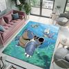 Pocket Monsters Squirtle Print Rug Carpet for Living Room Children Bedroom Mat Sofa Doormat Floor Rug Home Decor Anti Slip Mat