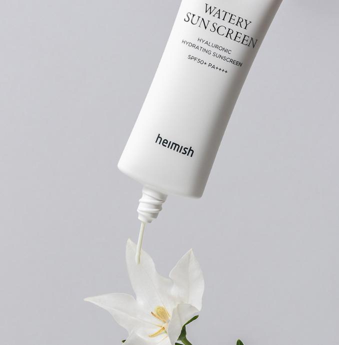 Heimish Солнцезащитный крем Moringa Ceramide Hyaluronic Watery SPF50+ – Легкий ежедневный солнцезащитный крем 50 мл