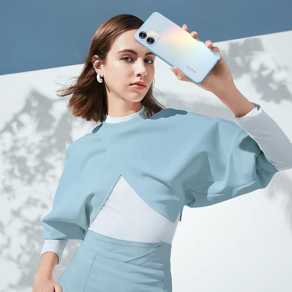 Oukitel Смартфон C35, Android 13, 24 ГБ ОЗУ(12+12)+ 256 ГБ ПЗУ, 6,56-дюймовый HD+, аккумулятор 5150 мАч, камера 50 МП + 8 МП, разблокировка по отпечатку пальца + лицо