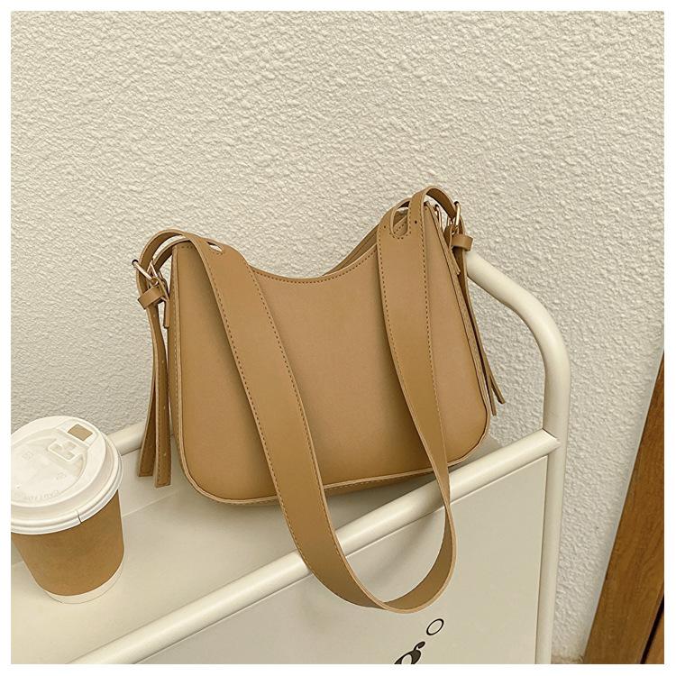 Простая сумка женская 2025 новая модная сумка через плечо текстурная сумка-тоут ретро сумка-мессенджер женская сумка подмышку