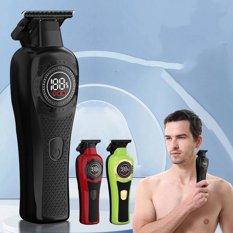 New Style Hair Clipper Hair Salon Household Electric Hair Clipper Oil Head Carving Electric Clipper Bare Head Razor High Power Electric Clipper