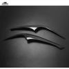 Carbon Fiber Headlight eyelid cover decorative sticker For Hyundai Coupe 2003 - 2005 FX 2.0 2.7 Sport style car front eyebrow