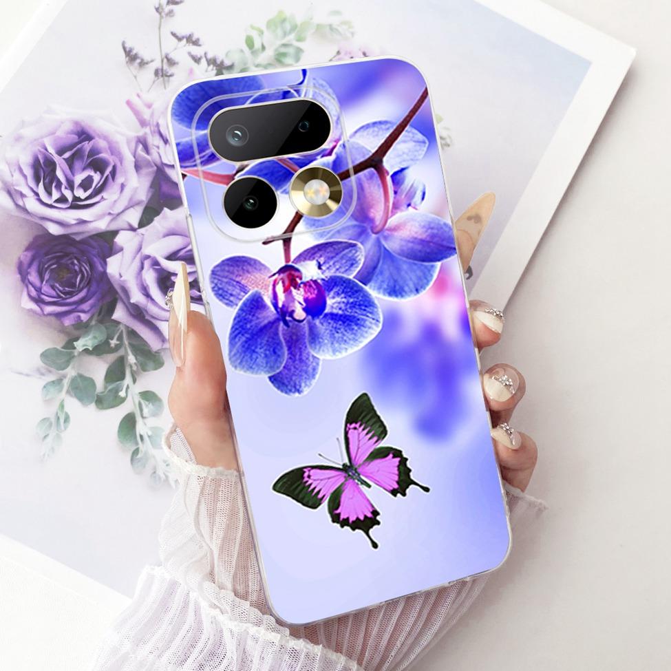 Transparent For Realme 16 Pro 5G Case Luxury Cute Cat Fashion Butterfly Cool Painted Casing For Realme RMX5121 RMX5120