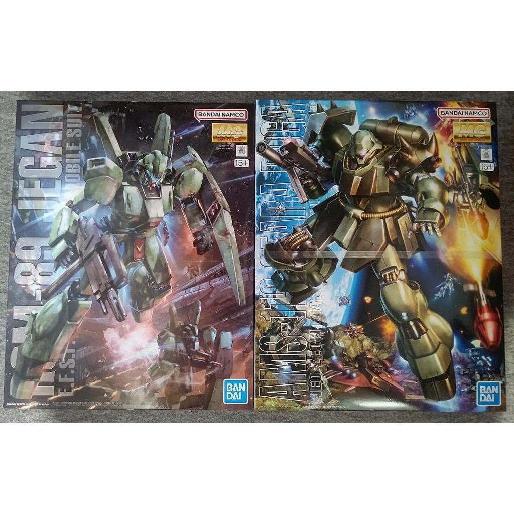 Б/у Разобранный MG 1/100 Jegan & MG 1/100 Gira Doga