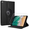 Case + Tempered Glass - BOOLING - for iPad Air 3 / for iPad Pro 10.5" - 360° Rotatable - Black