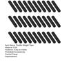 30Pcs 3G Pickleball Paddle Weight Tape Adhesive Control Power Improvement Golf Club Tennis