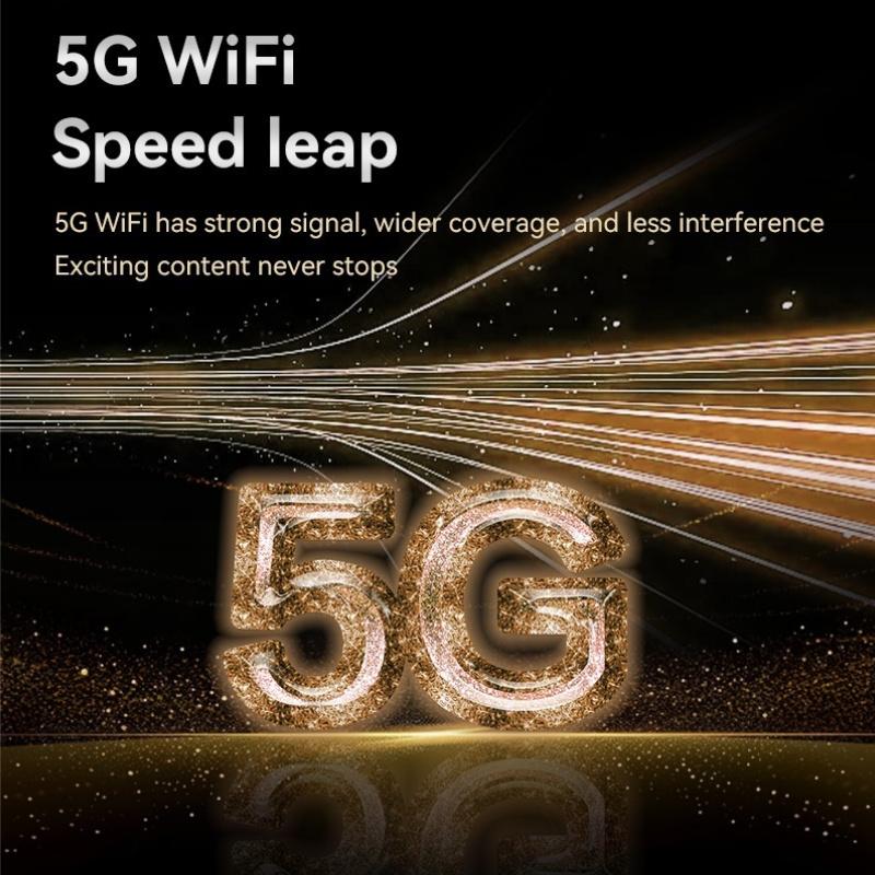 2IN1 Wireless Carplay Adapter Wired To Wireless Carplay Adapter with Car Clock for OEM Car Navigation System Plug & Play