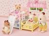 Мебель Sylvanian Families Двухъярусная кровать ST Сертифицированная игрушка Кукольный домик для возраста от 3 лет и Sylvanian Families от Epoch [Детская кроватка] Ka-219 Вверх,