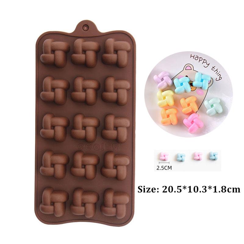 30-58 шоколадная форма ручная работа конфеты желе пудинг форма цветок сердце силиконовые формы инструмент для выпечки