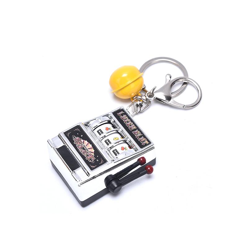Slot Machine Keychain Mini Fruit Box