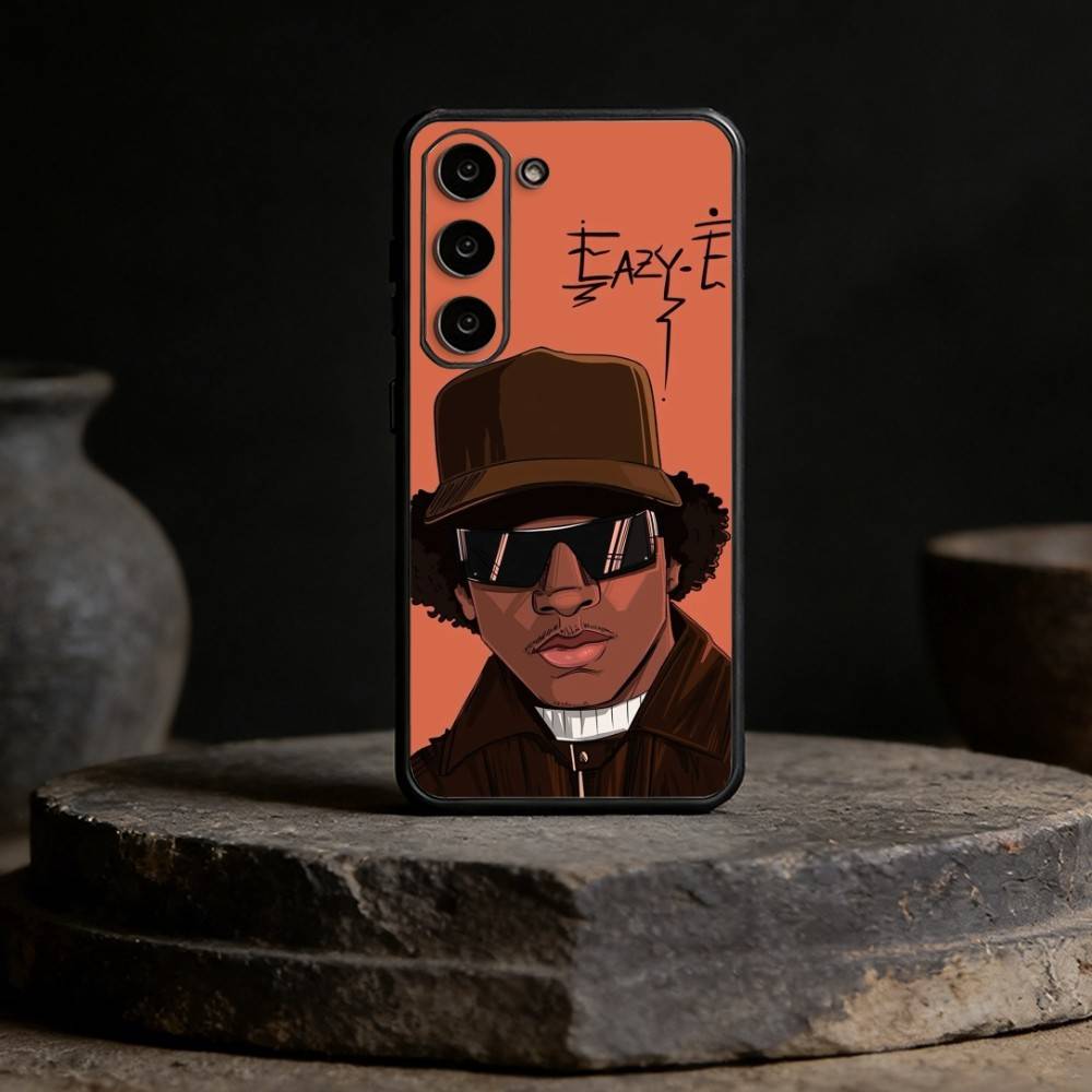 Чехол для телефона рэпера E-Eazy E для Samsung Galaxy A13, 21s, 22, 31, 32, 52, 53, 71, 72, 73, Мягкая черная крышка