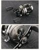 VISPREA Reel Bait Reel Fishing Reel Drum Reel Left-handed Right-handed Lightweight Shallow Groove Spool Drag 6KG Gear Ratio 7.0:1 Aluminum Alloy