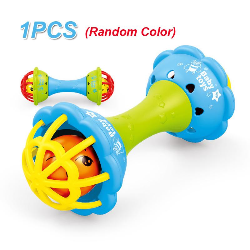 Baby Rattle Toys Infant Easy Grasp Baby Toy Newborn Gift Baby Sensory Developmental Educational Toys 0-18 Months Babies