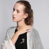 Rhinestone Flower Brooch Female Fashion Temperament Brooch Brooch Coat Coat Dual -Use Accessories