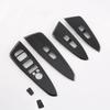 For KIA Sportage NQ5 2022 ABS Carbon Fiber Inner Window Lift Switch Button Panel Cover Car