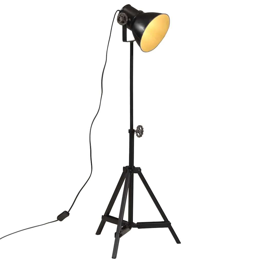 Floor Lamp 25 W Black 35 x 35 x 65 95 cm E27 Socket