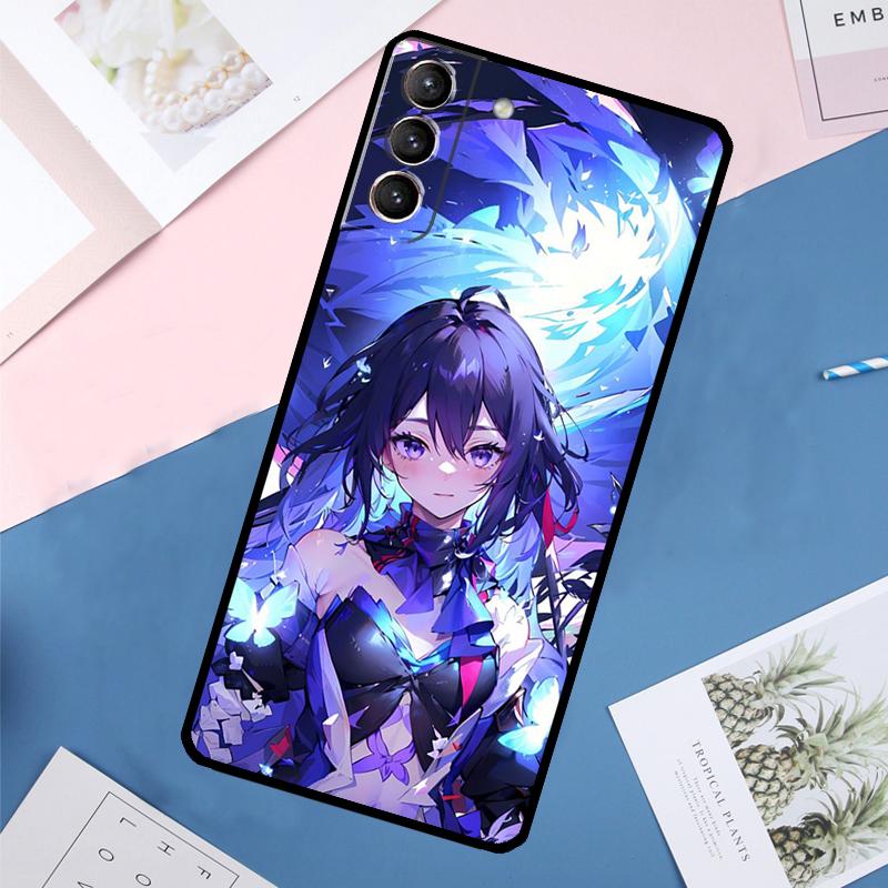 Чехол Honkai Star Rail Seele для Samsung Galaxy S25 Ultra S21 S22 S24 S23 Ultra S9 S10 Plus S21 FE S25 FE Задняя крышка