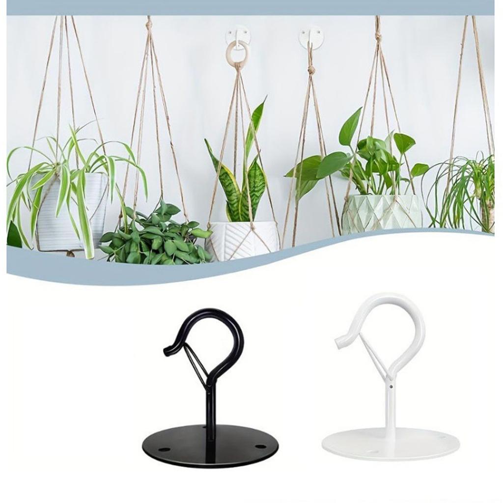 Plant Hooks & Hangers Wall Mount Hangers Hanging Basket Hooks Ceiling Hooks for Hanging Plants Metal Plant Bracket