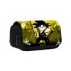 Dragon Ball Nylon School Pencil Bag With Spacious Storage For Middle School And Teens
