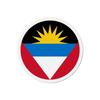 Aimant Rond - Antigua-et-Barbuda - 6 Cm - 50 Pièces - Multicolore - Mixte