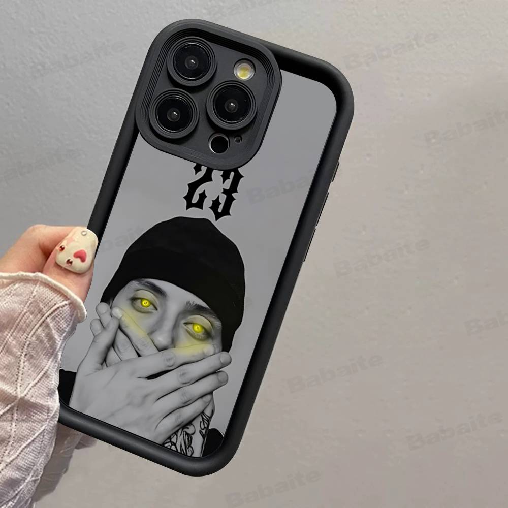 Популярный певец C-Central C-Cee Музыка для IPhone 17 Pro Max 16 15 14 13 12 11 Plus Черный Мягкий чехол для телефона