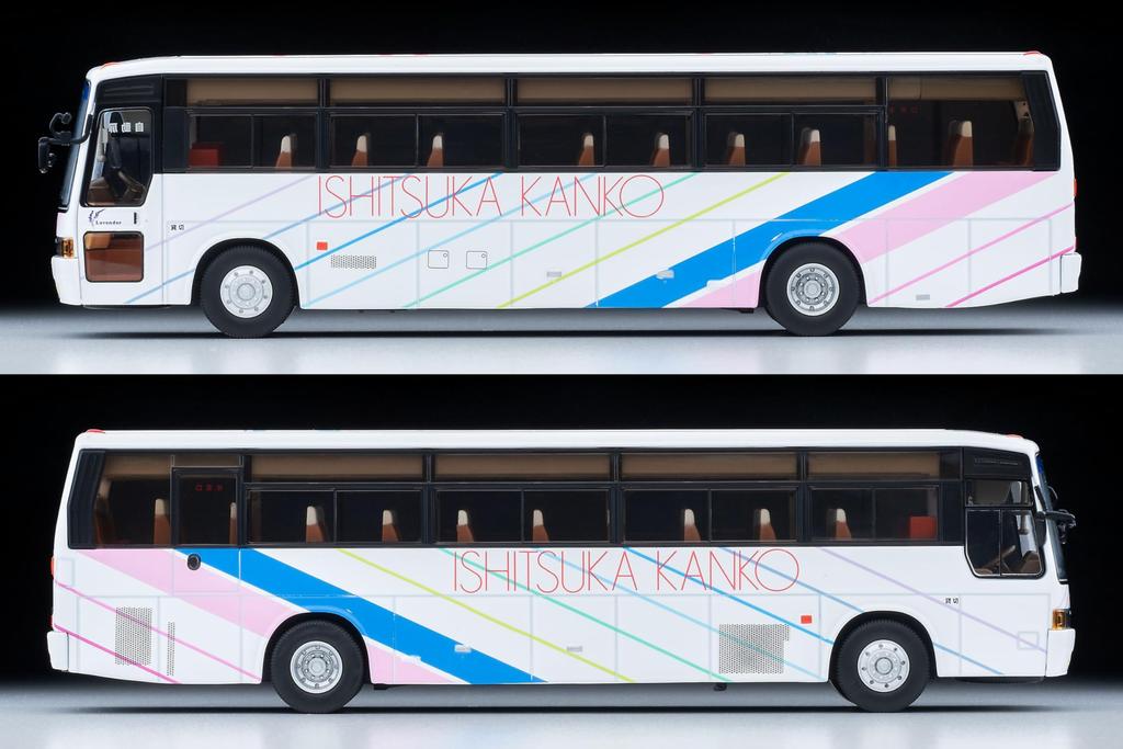 TOMYTEC Tomica Limited Vintage Neo Mitsubishi Fuso Aero Bus Ishizuka Kanko Motor Завершенный продукт 1/64 LV-N300a