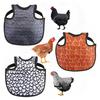 Chicken Apron Back Protector with Adjustable Strap Lightweight Easy To Use Feather Recovery Apron Chicken Hen Mating Saddle