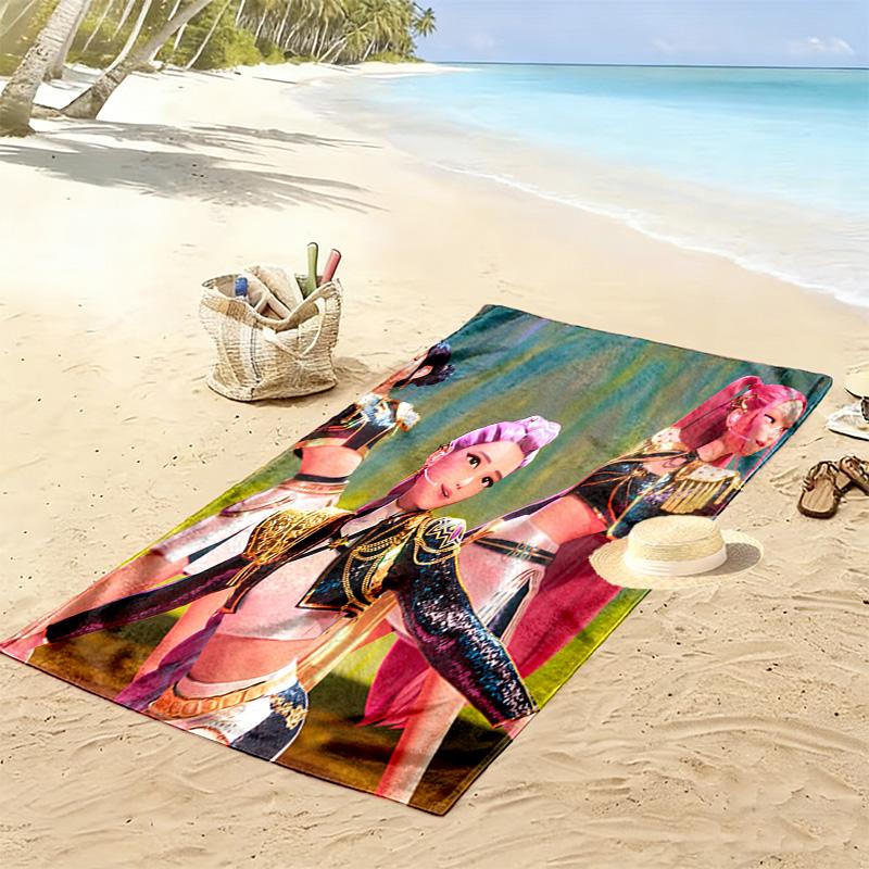 Future Fashion Icons beach towel Beach towel for vacation photos soft Outdoor pool towel quick-drying swim towel swim Outdoor picnic beach mat