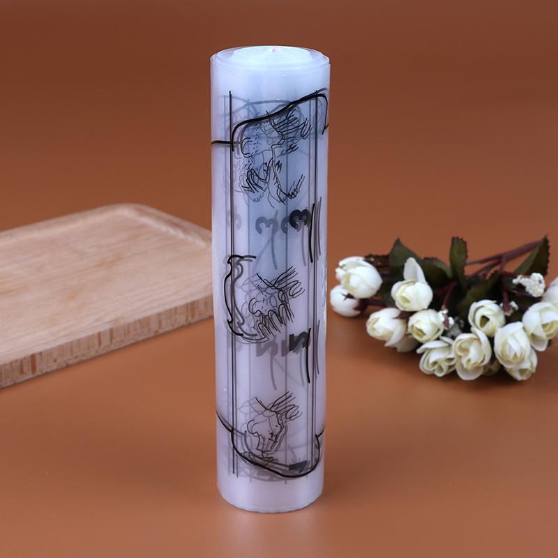 1 рулон, 36 шт./рулон, защитная маска для лица CPR, прозрачная маска для CPR, одноразовая с принтом