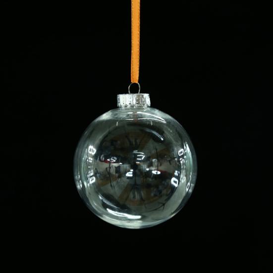Puntos Прозрачный круглый шар для рождественской вечеринки дома, рождественская елка, подвесной кулон, декор