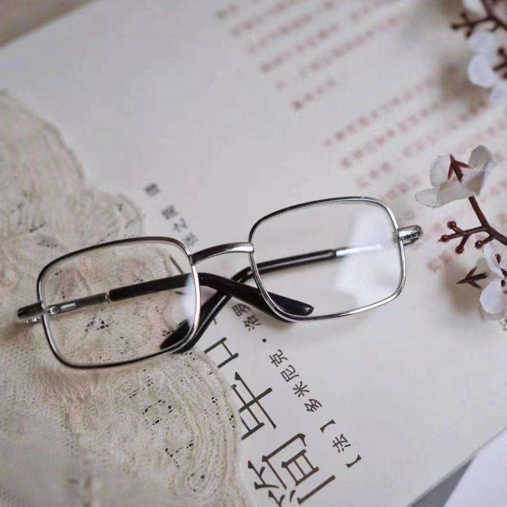 Металлические кукольные очки квадратная оправа очки для питомцев креативные кукольные аксессуары куклы