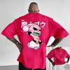 Футболка Dragon Ball Majin Buu Летняя 2025 Rendy Уличный Стиль Топ Свободный Пуловер Манга Японский Стиль Принт Подходит для Улицы