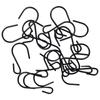 120Pcs Metal Hanging Hooks Mini S Shaped Wire Hooks Practical S Hook Hanging Plants Clothes