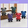 Acrylic Starry Bear Chameleon Keyring With Color Shift Design For Party And School Use