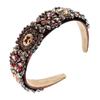 Women Hairband Personality Full Crystal  Gorgeous Baroque Headband Prom Street Pat Hair Ooop