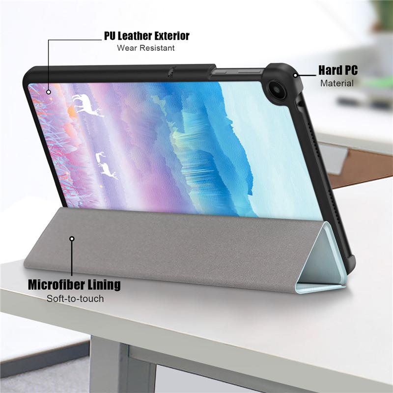 Чехол для планшета Funda для Huawei Matepad Se 10,4 дюйма 2022 Чехол Ags5-l09/w09 кожаный складной окрашенный чехол для Huawei Matepad Se 10,4 Чехол