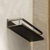 Black Bathroom Shelves Space Aluminum Toilet Rack Practical Makeup Organizer  for Kitchen