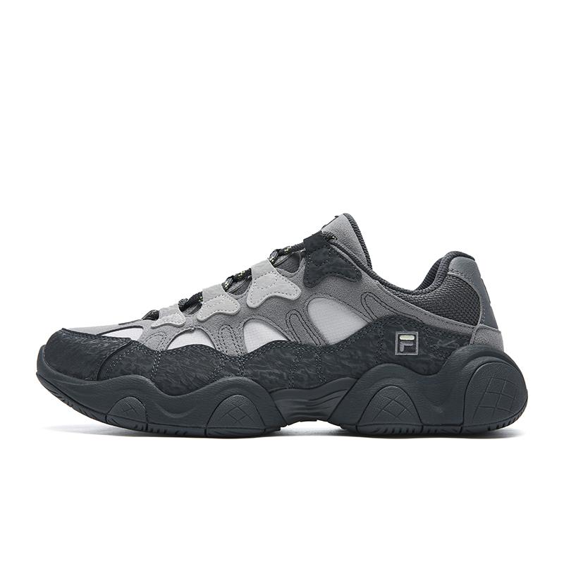 Fila JAGGER 2025 Износостойкие И Легкие Низкие Повседневные Кроссовки Мужские Серые F12M541133FFD
